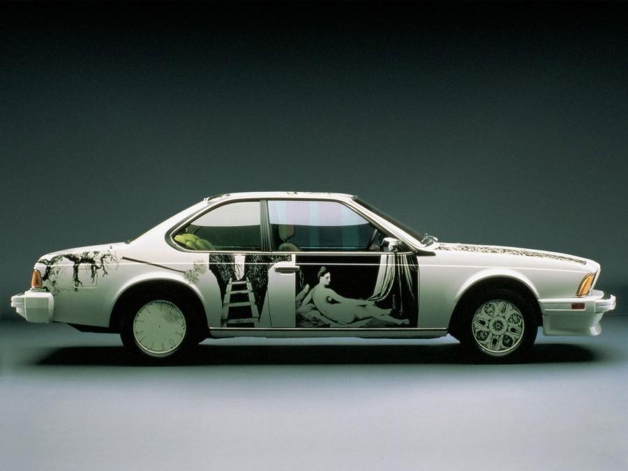  BMW 635 CSi Art Car by Robert Rauschenberg 1986 года  (фото 6 из 11)